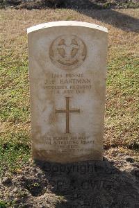 Ismailia War Memorial Cemetery - Eastman, James Frederick
